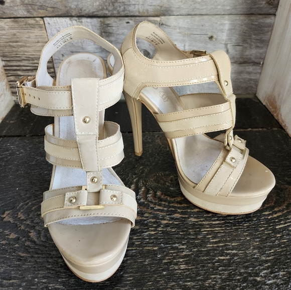 Aldo *Genuine Leather* Summer Platform Sandles - Picture 3 of 10